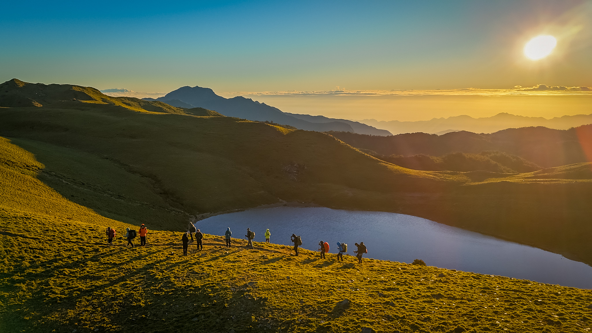 Adventure travel and mountain landscapes in Taiwan