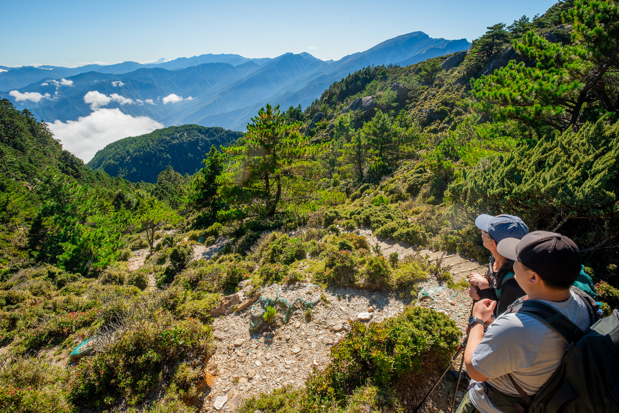 Mountain landscape in Taiwan